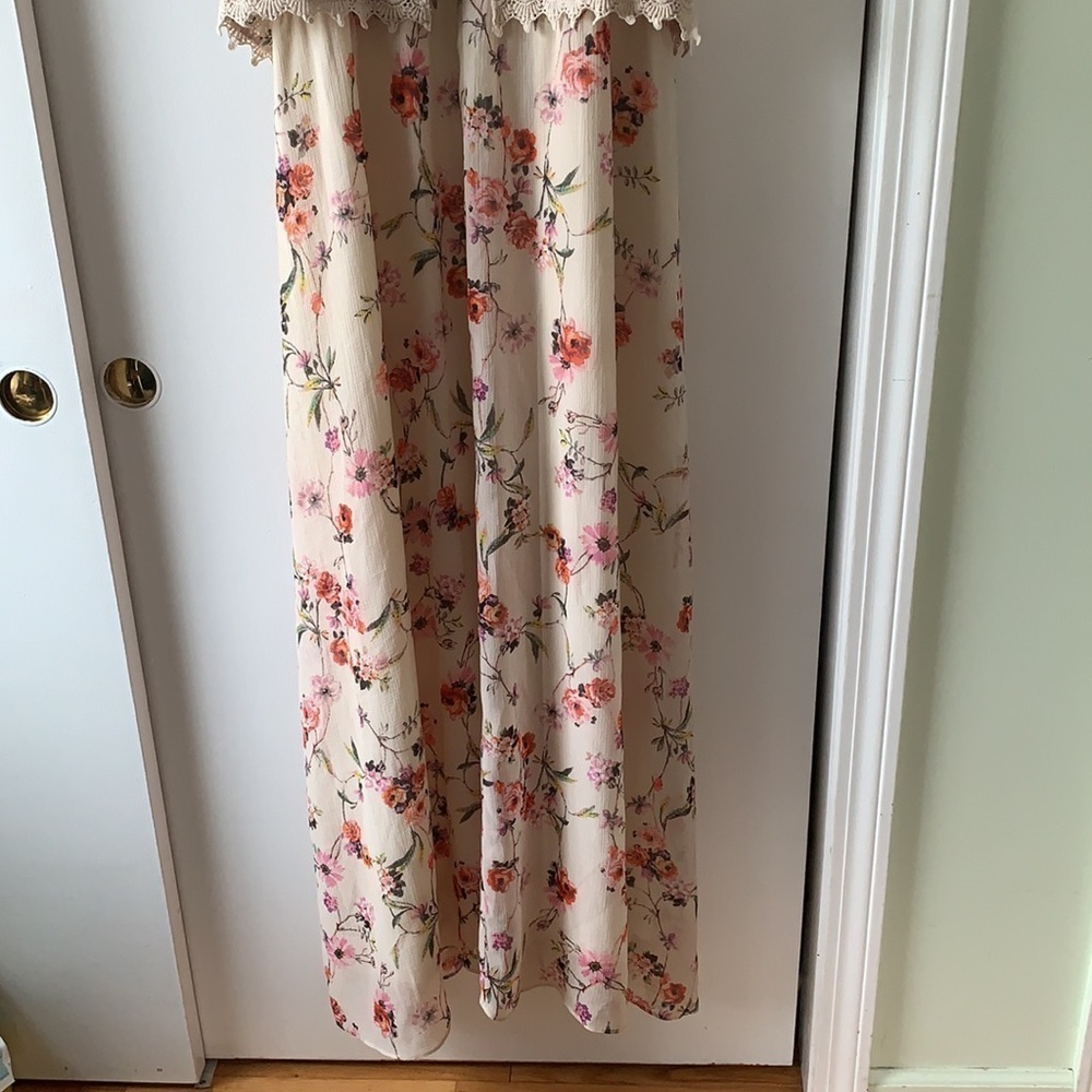 Adrianna Papell Bonita Floral Maxi Dress 22W - Picture 8 of 13